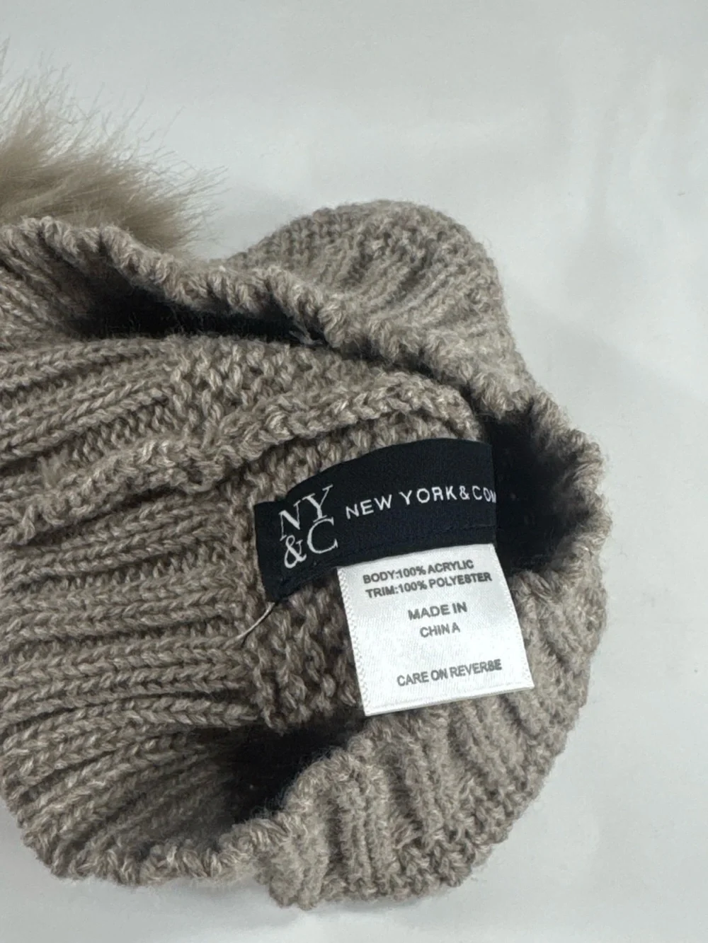 Cozy Taupe Knit Hat, Scarf & Mittens Set - Women Accessories
